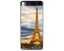 Funda Gel Tpu para Samsung Galaxy A80 diseño Paris Dibujos