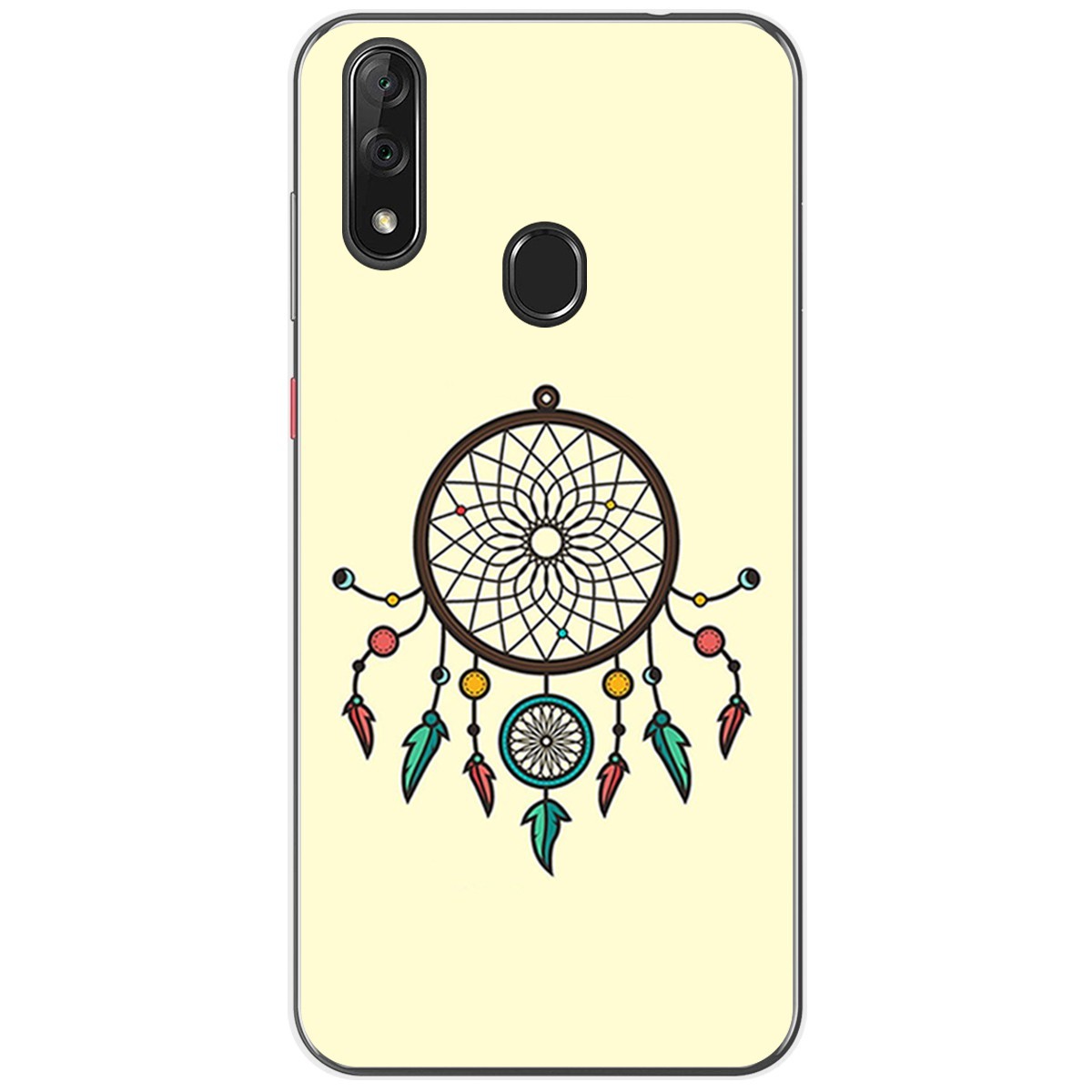Funda Gel Tpu para Zte Blade V10 diseño Atrapasueños Dibujos