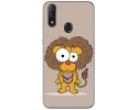 Funda Gel Tpu para Zte Blade V10 diseño Leon Dibujos