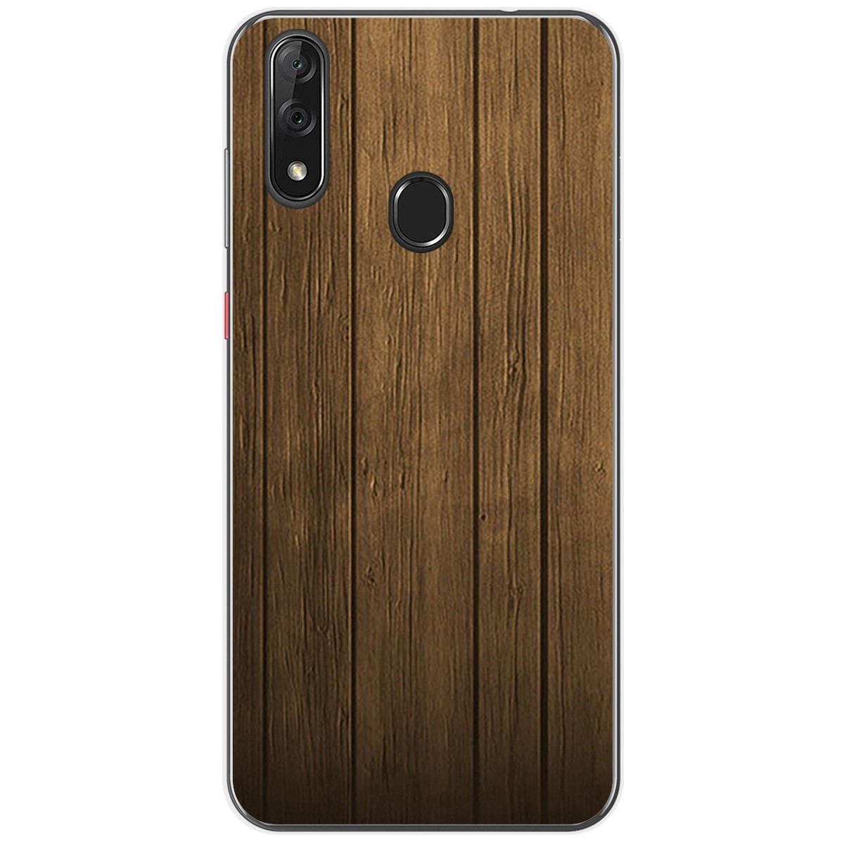 Funda Gel Tpu para Zte Blade V10 diseño Madera Dibujos