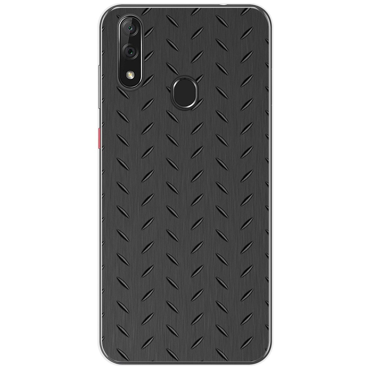 Funda Gel Tpu para Zte Blade V10 diseño Metal Dibujos