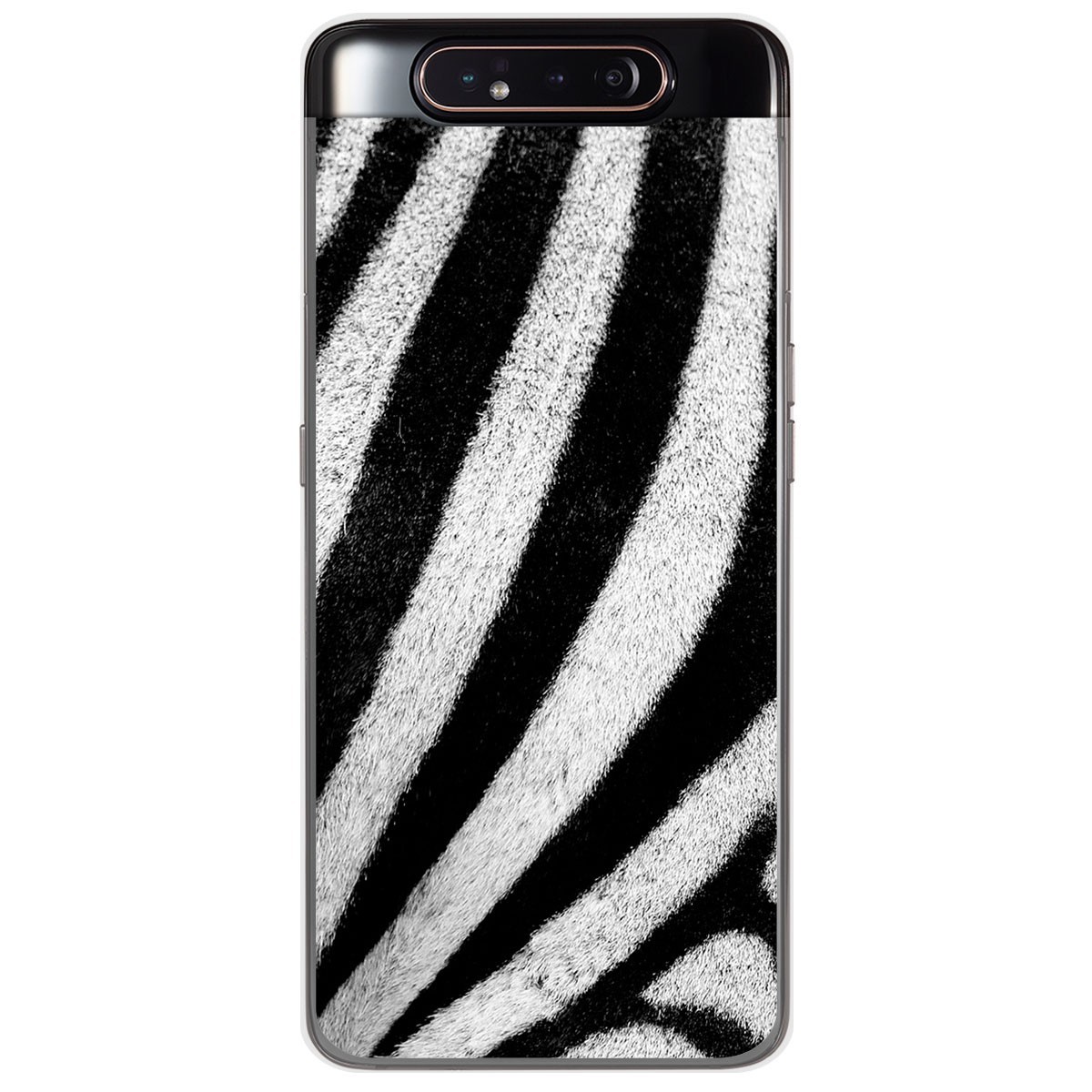 Funda Gel Tpu para Samsung Galaxy A80 diseño Animal 02 Dibujos
