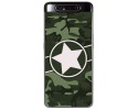 Funda Gel Tpu para Samsung Galaxy A80 diseño Camuflaje 01 Dibujos