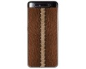 Funda Gel Tpu para Samsung Galaxy A80 diseño Cuero 01 Dibujos