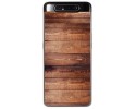Funda Gel Tpu para Samsung Galaxy A80 diseño Madera 02 Dibujos