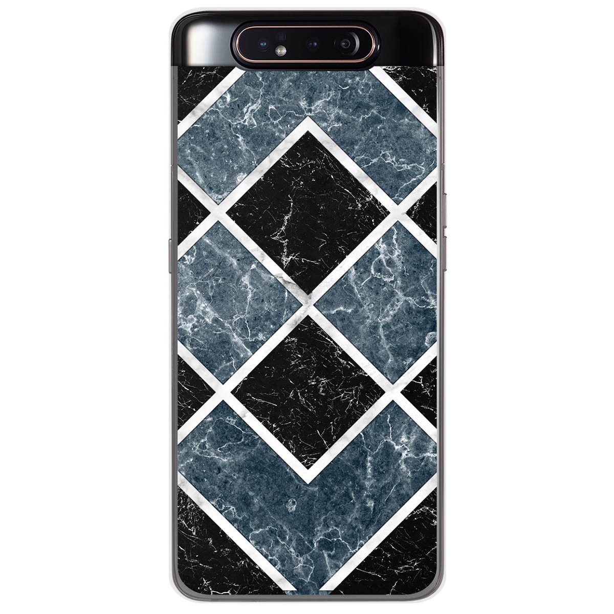 Funda Gel Tpu para Samsung Galaxy A80 diseño Mármol 06 Dibujos
