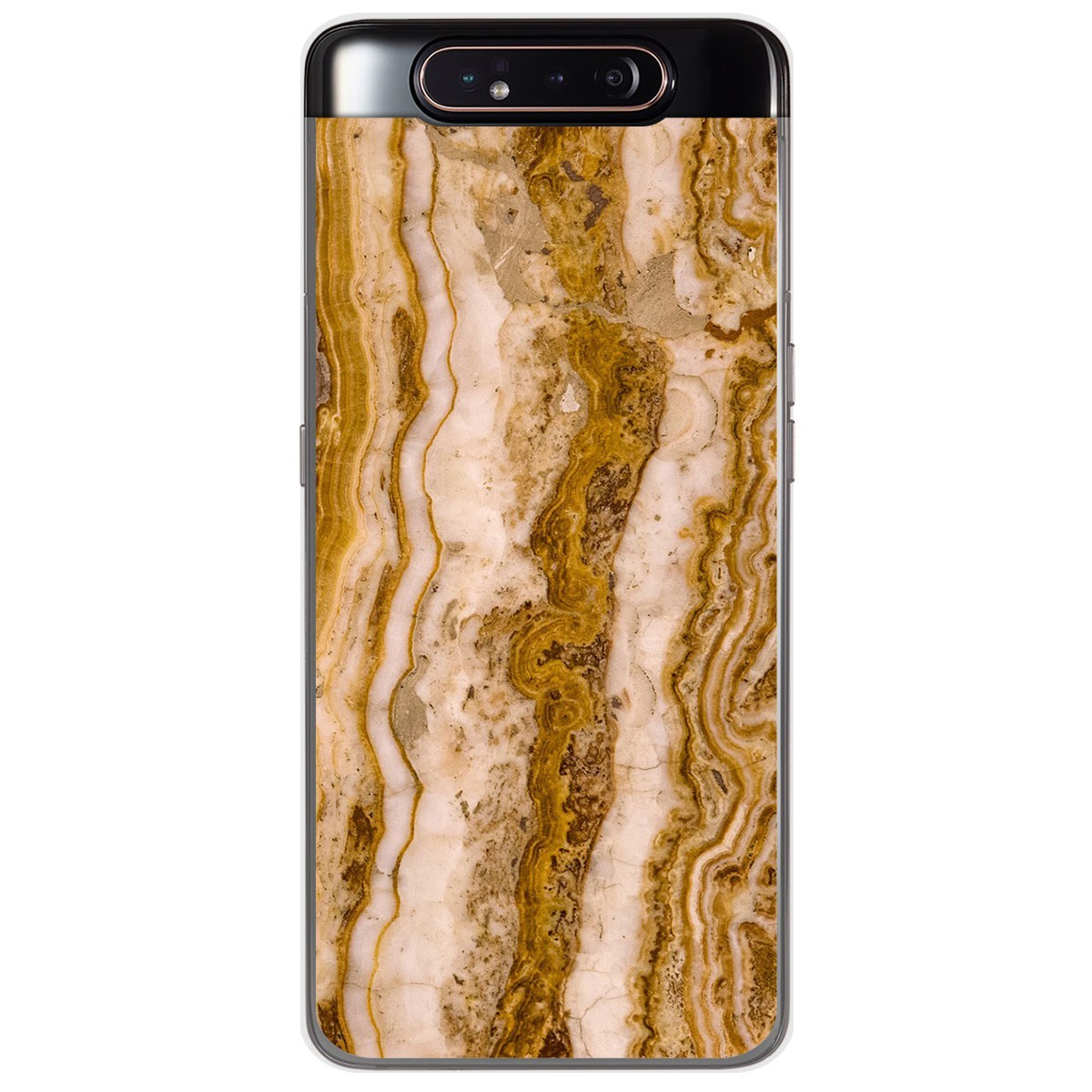 Funda Gel Tpu para Samsung Galaxy A80 diseño Mármol 10 Dibujos