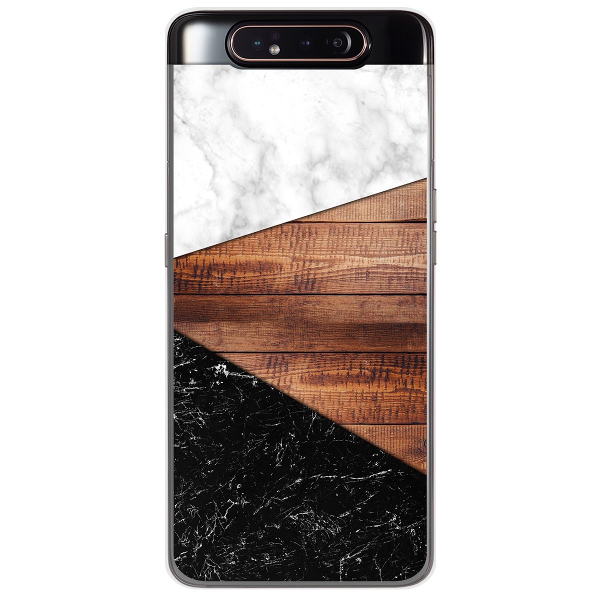 Funda Gel Tpu para Samsung Galaxy A80 diseño Mármol 11 Dibujos