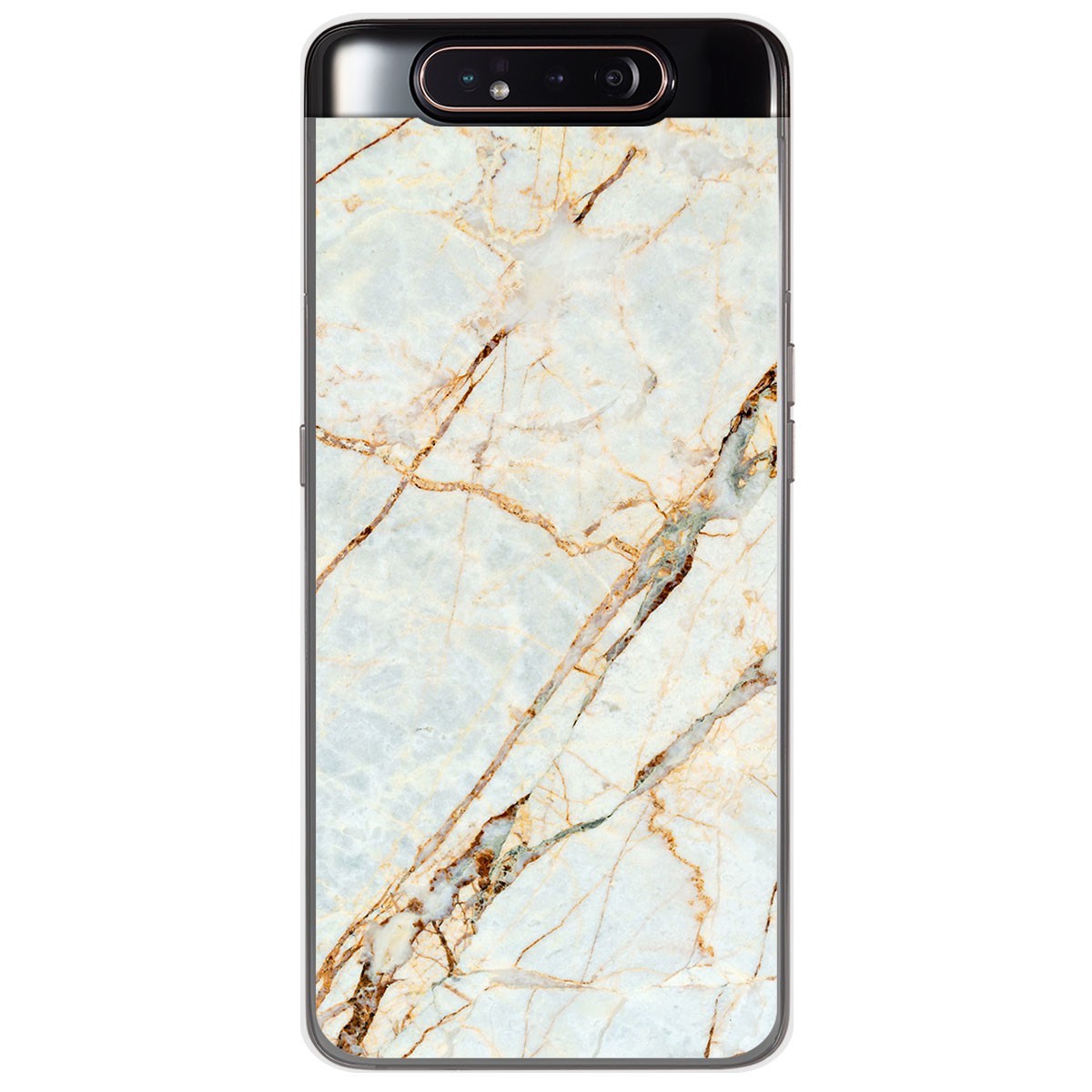 Funda Gel Tpu para Samsung Galaxy A80 diseño Mármol 13 Dibujos