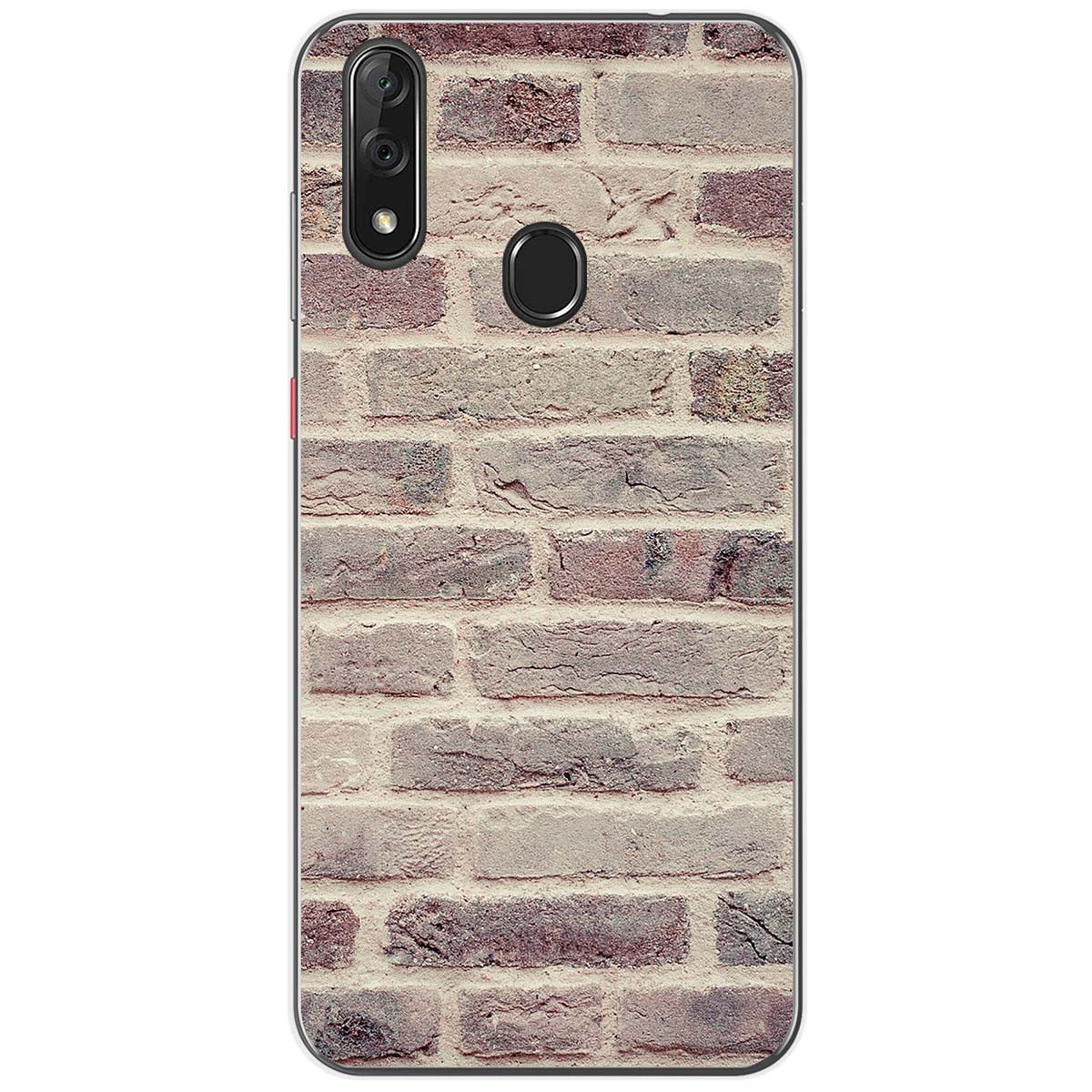 Funda Gel Tpu para Zte Blade V10 diseño Ladrillo 01 Dibujos