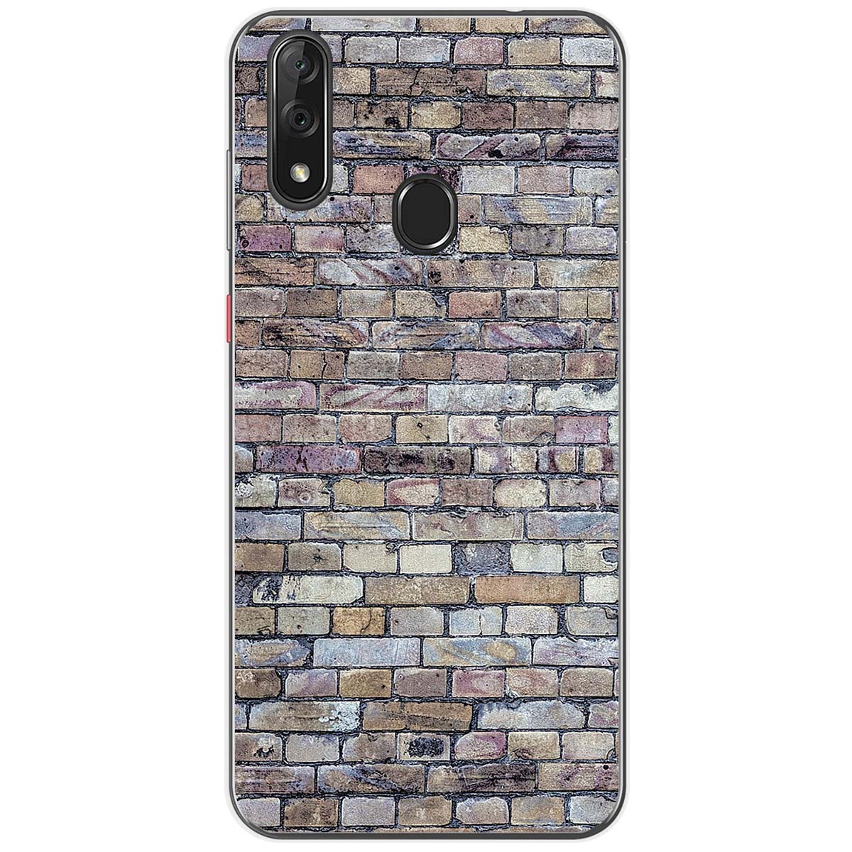 Funda Gel Tpu para Zte Blade V10 diseño Ladrillo 02 Dibujos
