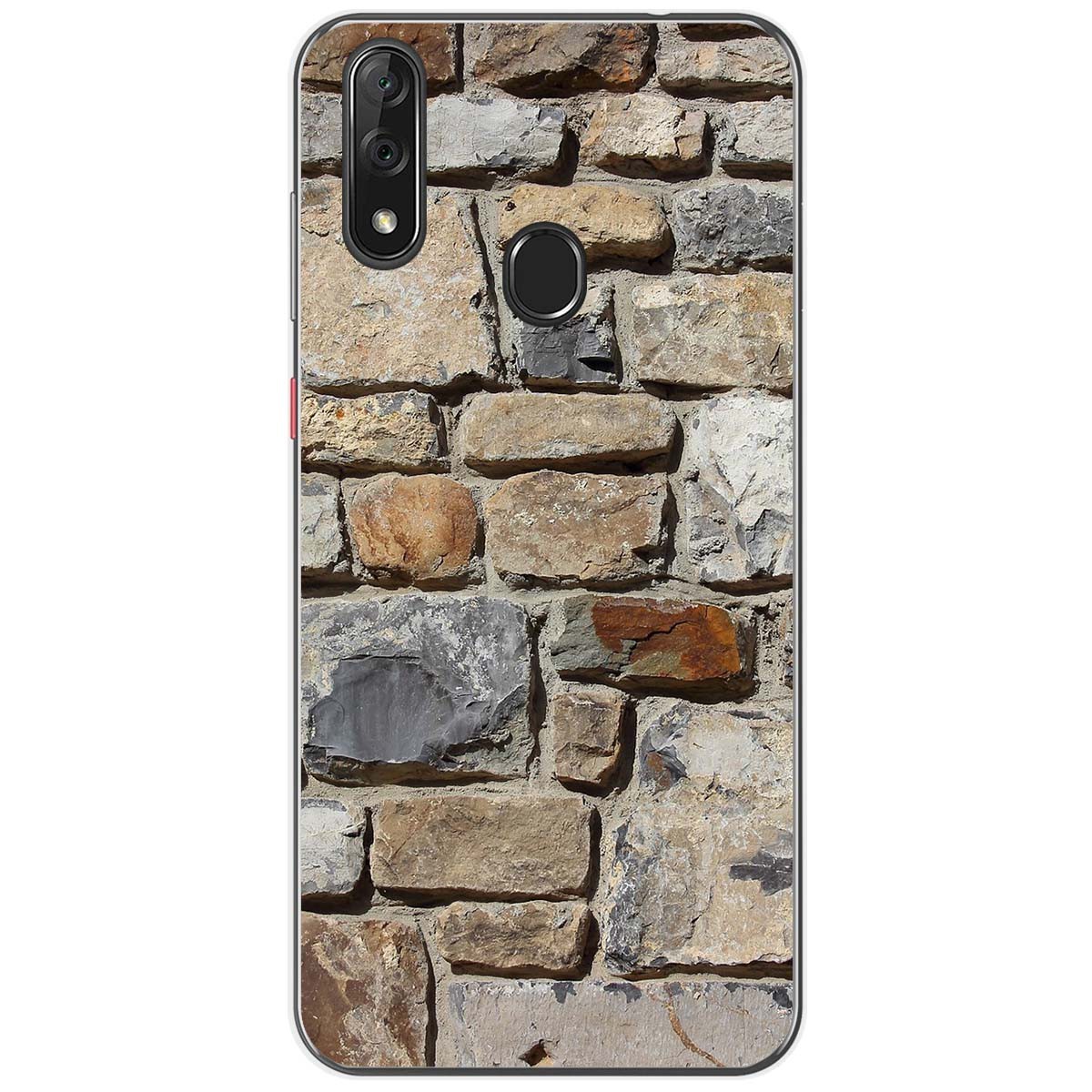 Funda Gel Tpu para Zte Blade V10 diseño Ladrillo 03 Dibujos