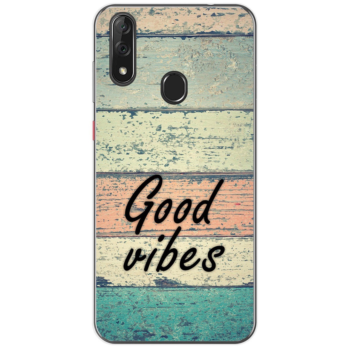 Funda Gel Tpu para Zte Blade V10 diseño Madera 01 Dibujos