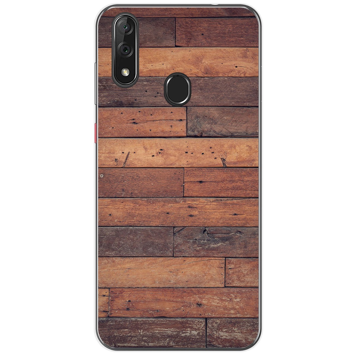 Funda Gel Tpu para Zte Blade V10 diseño Madera 03 Dibujos