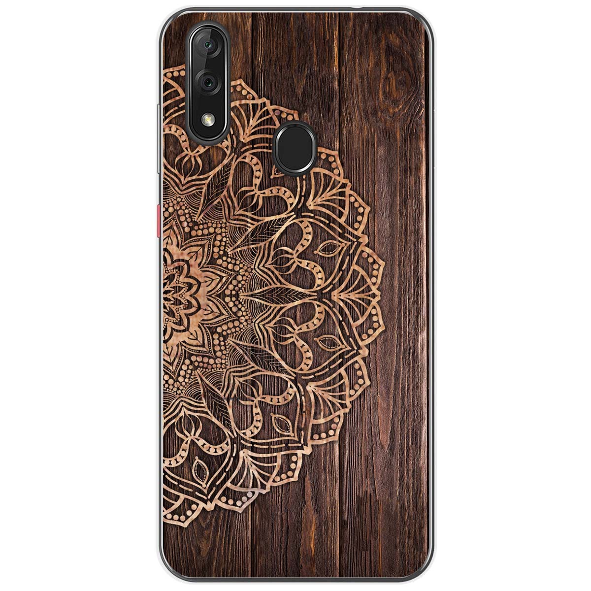 Funda Gel Tpu para Zte Blade V10 diseño Madera 06 Dibujos