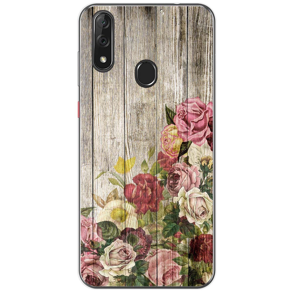 Funda Gel Tpu para Zte Blade V10 diseño Madera 08 Dibujos