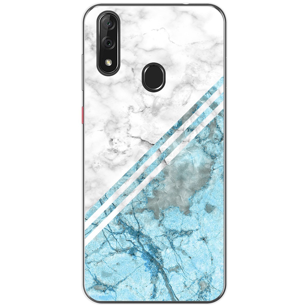 Funda Gel Tpu para Zte Blade V10 diseño Mármol 02 Dibujos