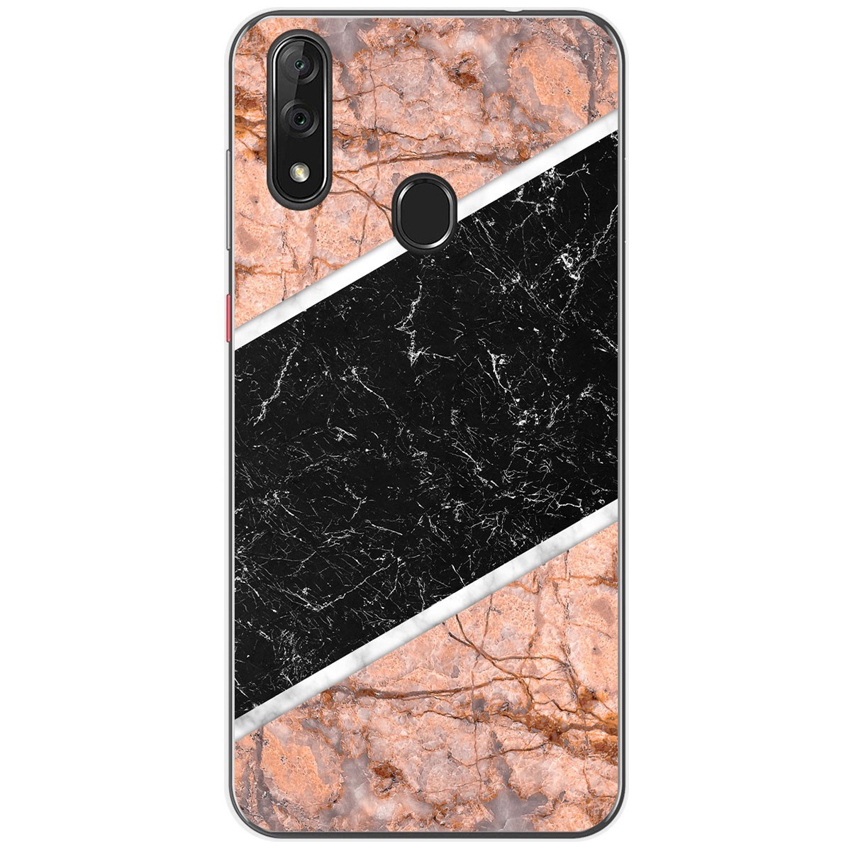 Funda Gel Tpu para Zte Blade V10 diseño Mármol 07 Dibujos