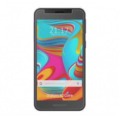 Protector Cristal Templado para Samsung Galaxy A2 Core Vidrio