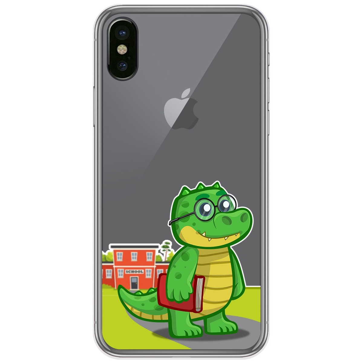 Funda Gel Transparente para Iphone  X / Xs diseño Coco Dibujos