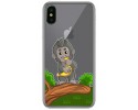 Funda Gel Transparente para Iphone  X / Xs diseño Mono Dibujos