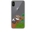 Funda Gel Transparente para Iphone  X / Xs diseño Panda Dibujos