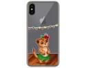 Funda Gel Transparente para Iphone  X / Xs diseño Suricata Dibujos