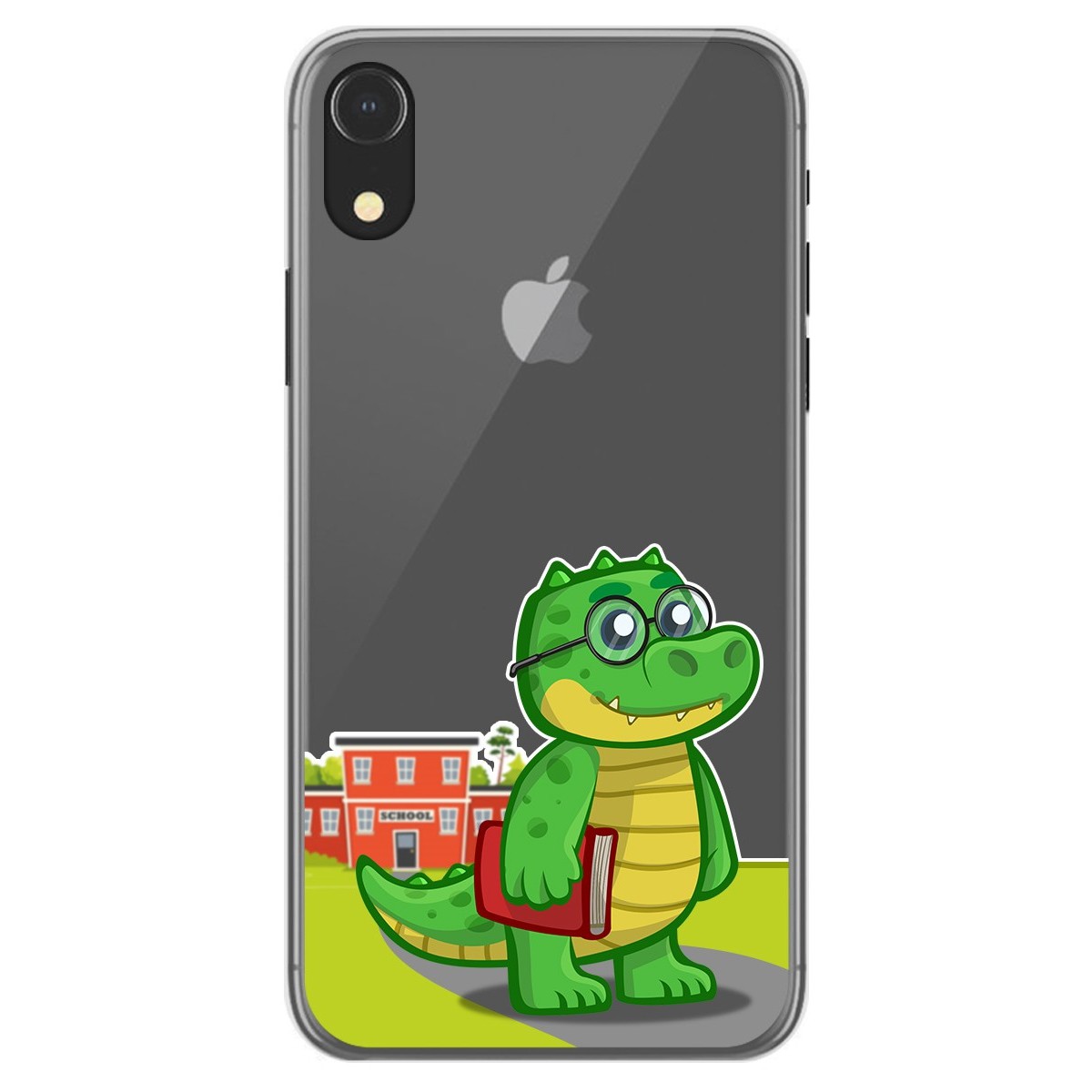 Funda Gel Transparente para Iphone Xr diseño Coco Dibujos