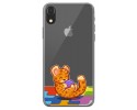 Funda Gel Transparente para Iphone Xr diseño Leopardo Dibujos