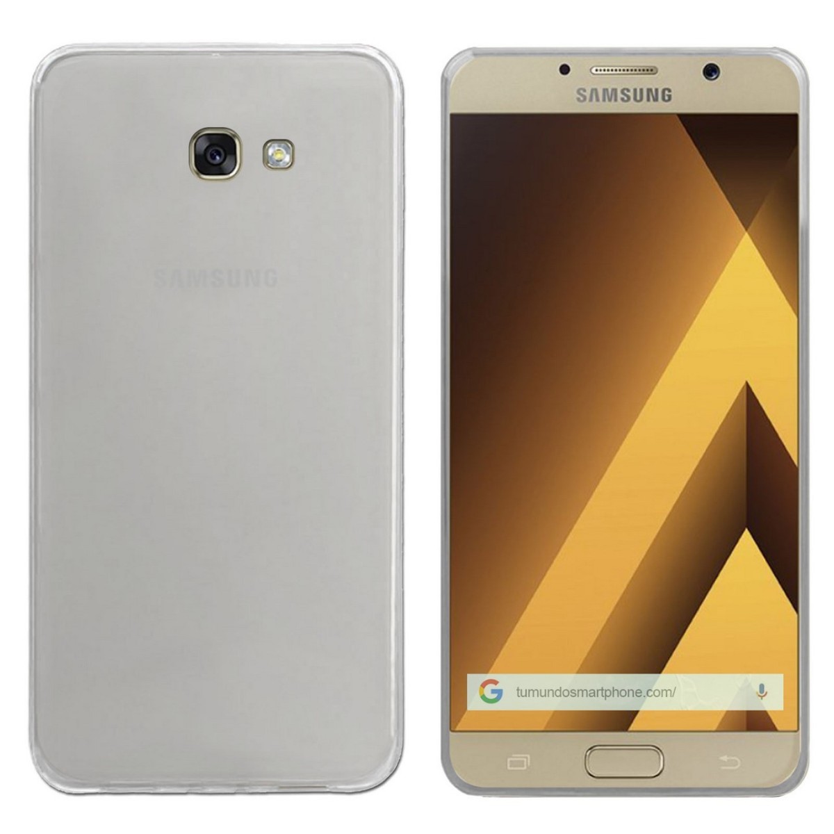Funda Gel Tpu para Samsung Galaxy A3 (2017) Color Transparente