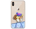 Funda Gel Transparente para Iphone Xs Max diseño Cabra Dibujos