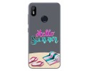 Funda Gel Transparente para Bq Aquaris C diseño Summer Dibujos