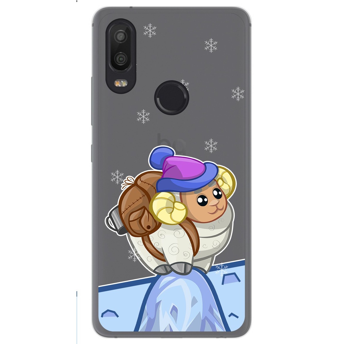 Funda Gel Transparente para Bq Aquaris X2 / X2 Pro diseño Cabra Dibujos