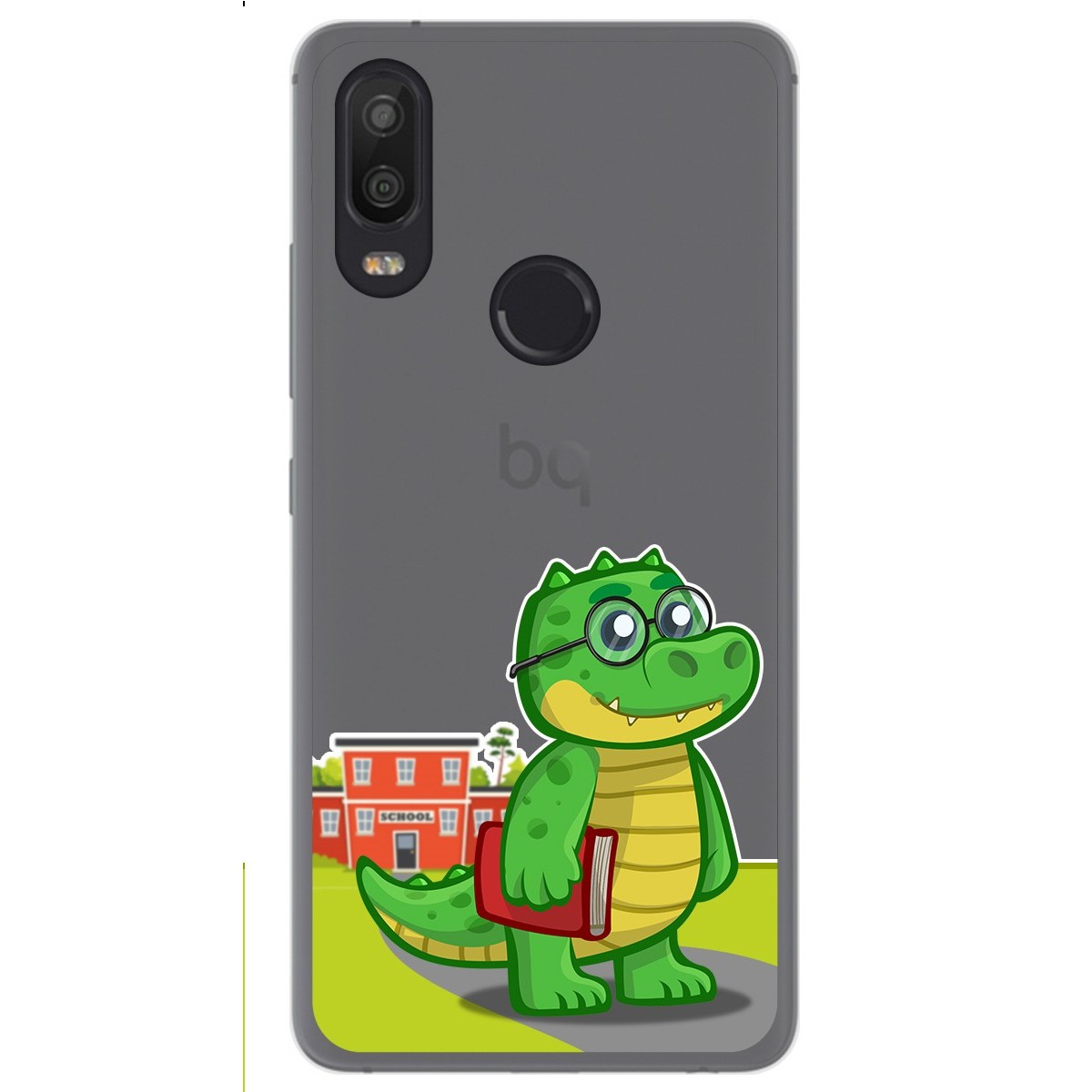 Funda Gel Transparente para Bq Aquaris X2 / X2 Pro diseño Coco Dibujos