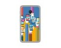 Funda Gel Tpu para Orange Rise 51 / Alcatel Pixi 4 (5) 4G / Vodafone Smart Turbo 7 Diseño Apps Dibujos