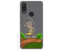 Funda Gel Transparente para Bq Aquaris X2 / X2 Pro diseño Mono Dibujos