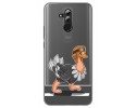 Funda Gel Transparente para Huawei Mate 20 Lite diseño Avestruz Dibujos