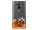 Funda Gel Transparente para Huawei Mate 20 Lite diseño Bufalo Dibujos