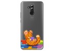 Funda Gel Transparente para Huawei Mate 20 Lite diseño Leopardo Dibujos