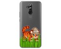 Funda Gel Transparente para Huawei Mate 20 Lite diseño Tigre Dibujos