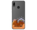 Funda Gel Transparente para Huawei P Smart 2019 / Honor 10 Lite diseño Bufalo Dibujos