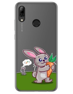 Funda Gel Transparente para Huawei P Smart 2019 / Honor 10 Lite diseño Conejo Dibujos