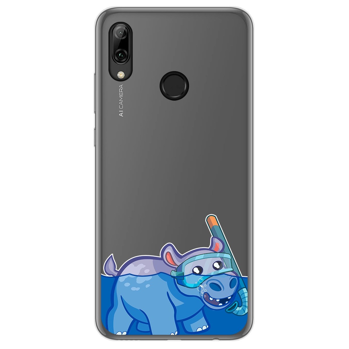 Funda Gel Transparente para Huawei P Smart 2019 / Honor 10 Lite diseño Hipo Dibujos