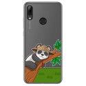 Funda Gel Transparente para Huawei P Smart 2019 / Honor 10 Lite diseño Panda Dibujos