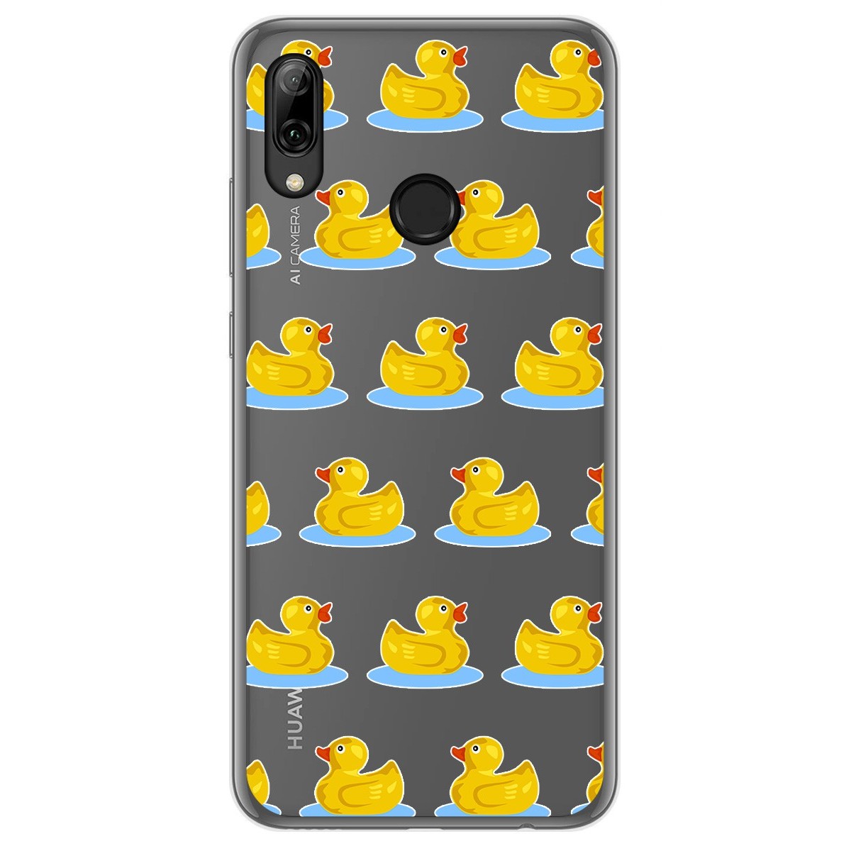 Funda Gel Transparente para Huawei P Smart 2019 / Honor 10 Lite diseño Pato Dibujos