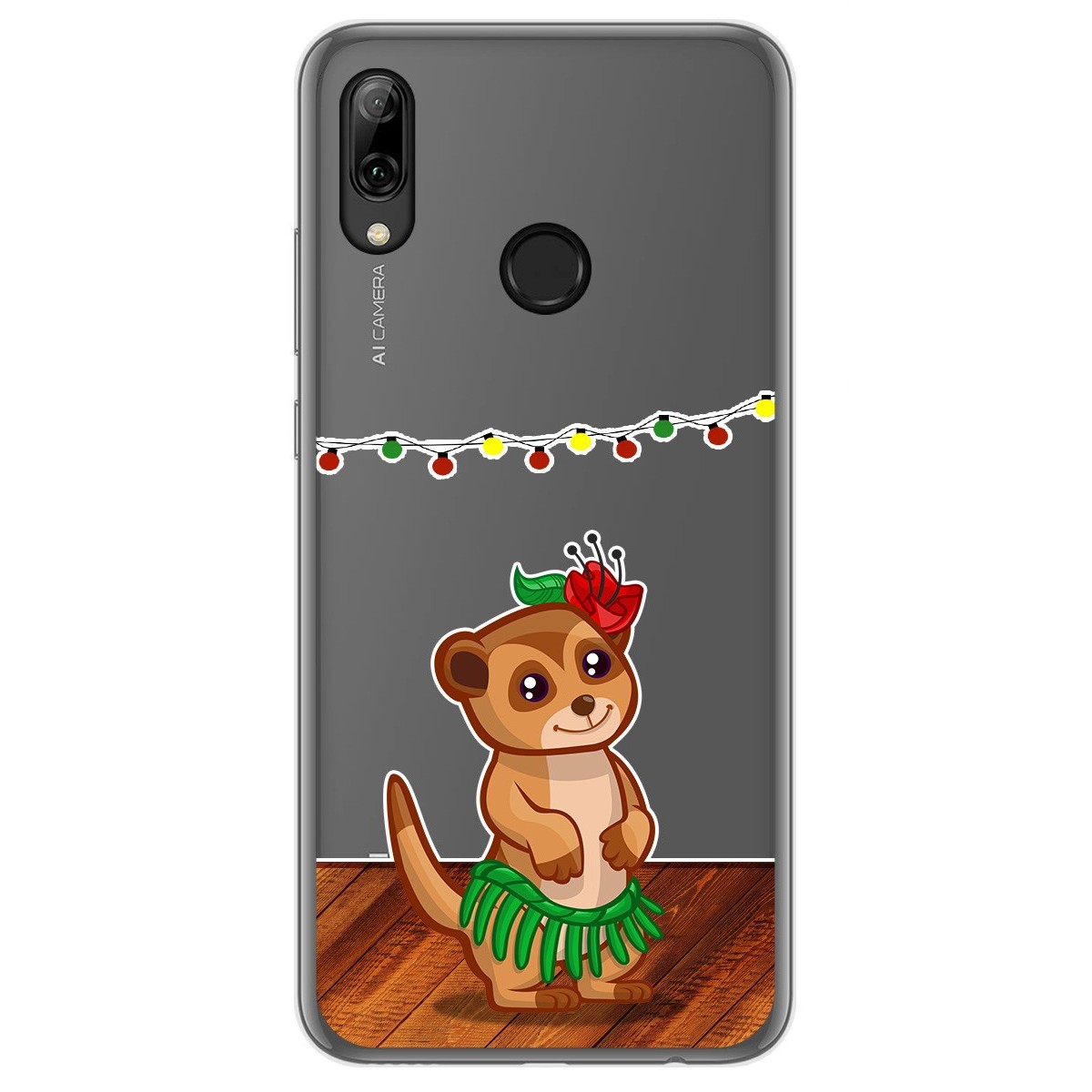 Funda Gel Transparente para Huawei P Smart 2019 / Honor 10 Lite diseño Suricata Dibujos