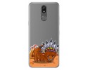 Funda Gel Transparente para Lg K40 diseño Bufalo Dibujos