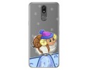 Funda Gel Transparente para Lg K40 diseño Cabra Dibujos