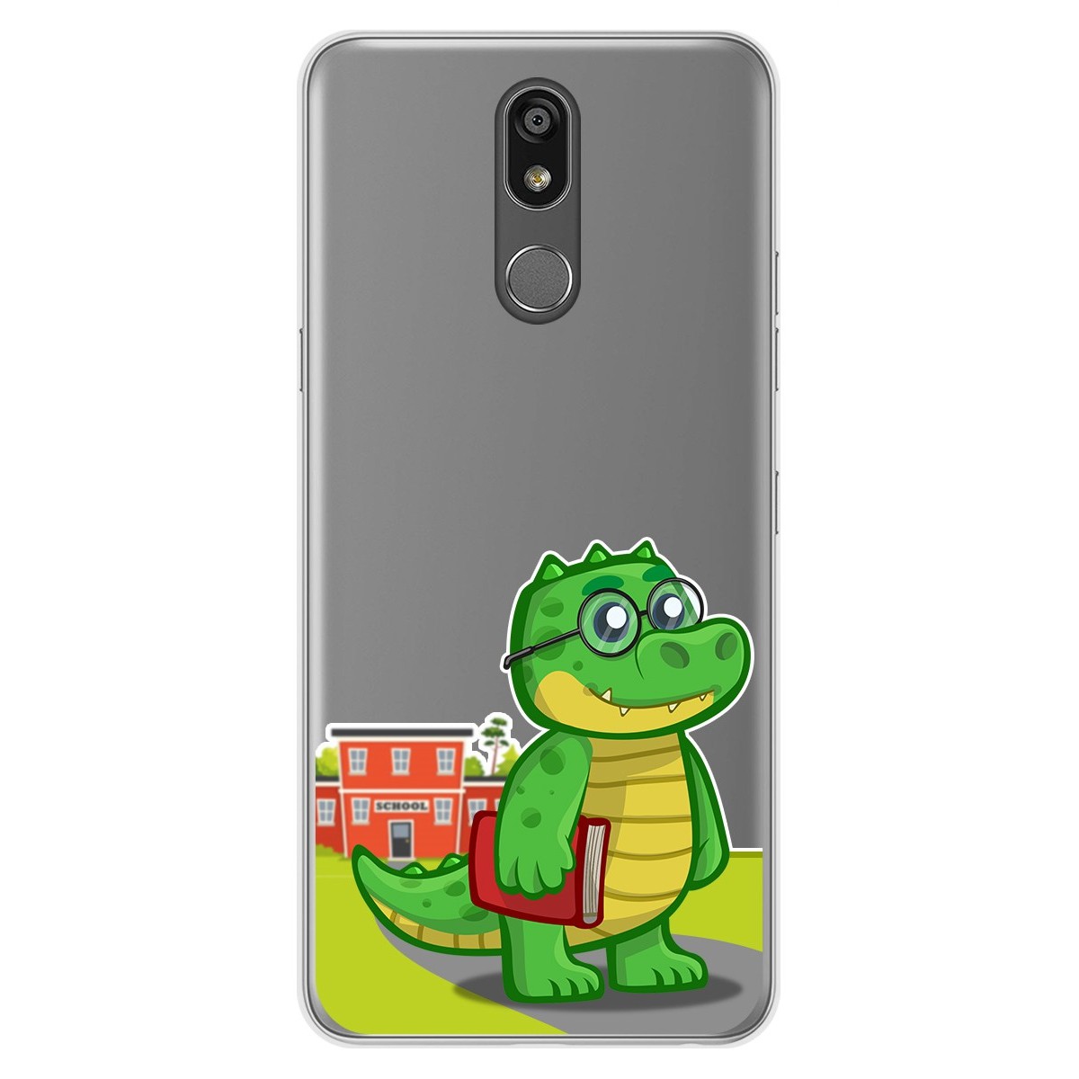 Funda Gel Transparente para Lg K40 diseño Coco Dibujos