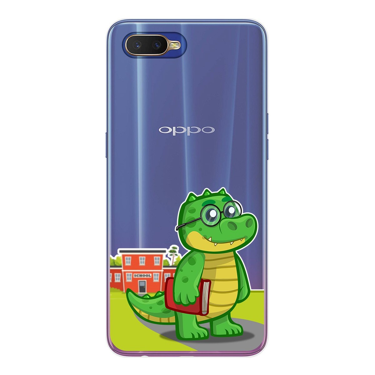 Funda Gel Transparente para Oppo RX17 Neo diseño Coco Dibujos